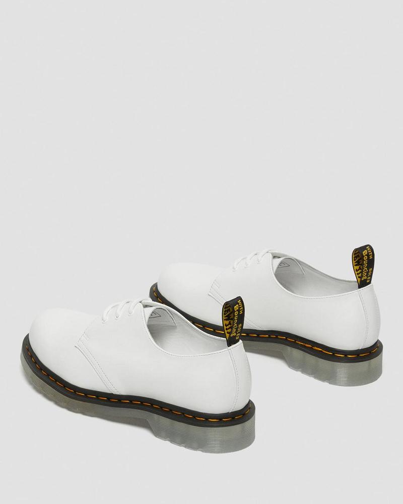 Dr Martens 1461 Iced Smooth Leren Oxford Schoenen Dames Wit | NL 441FDN